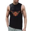 High neck slash armhole vest Thumbnail